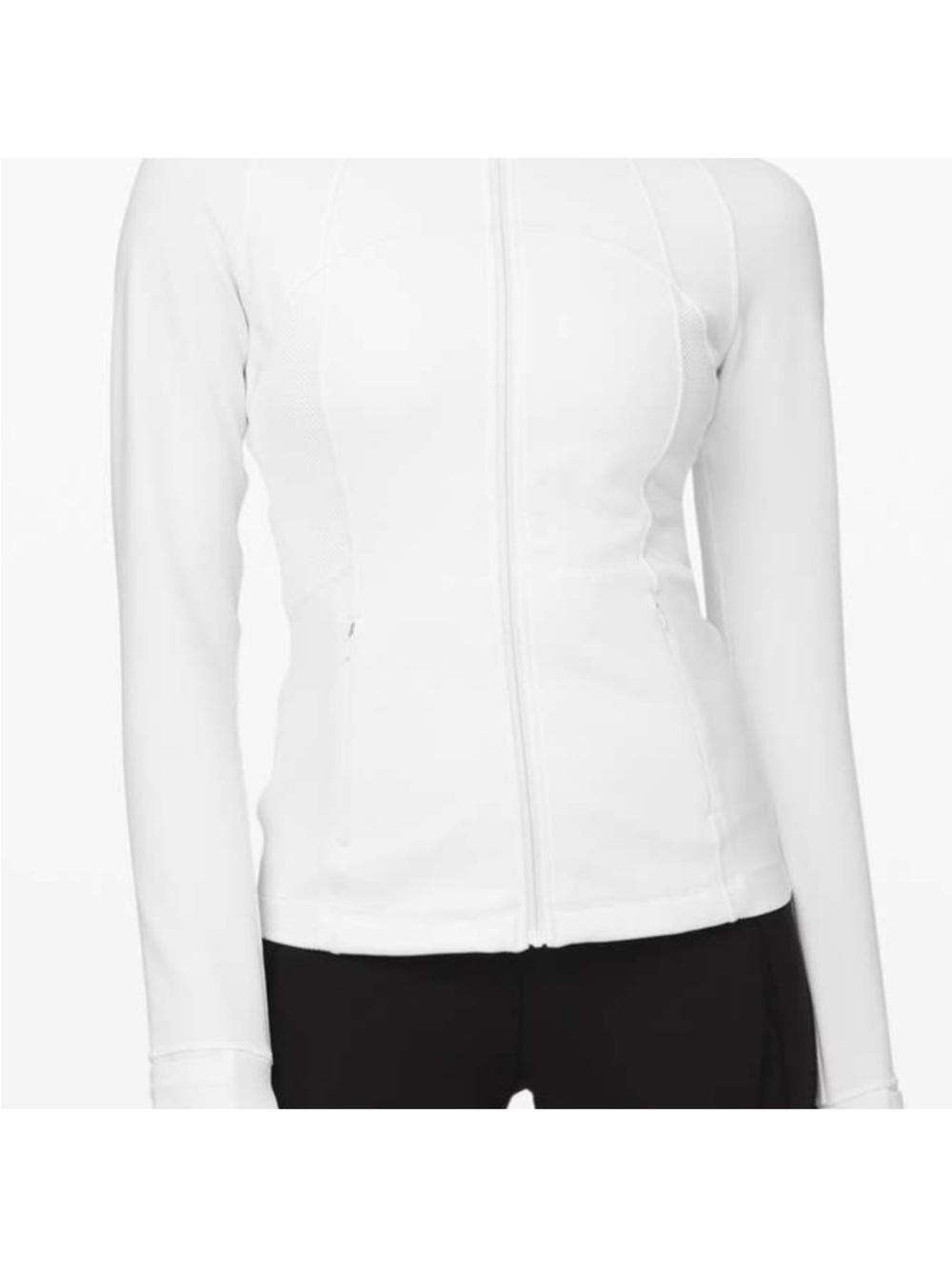 lululemon athletica White Full-Zip Women's Utility Jacket